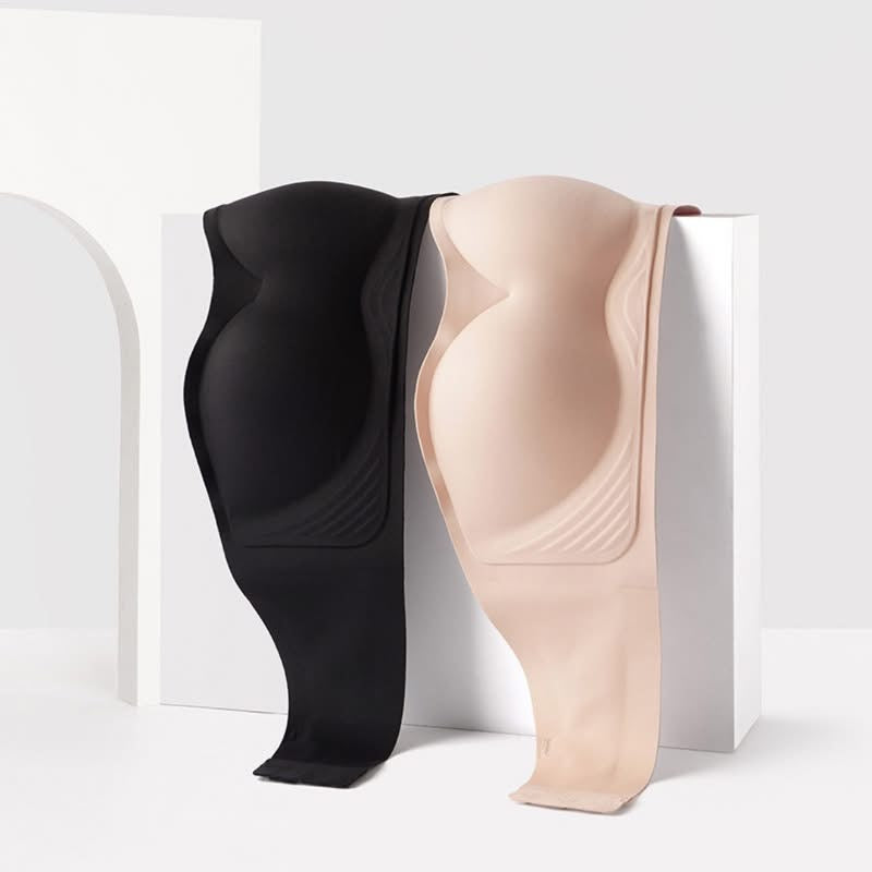 Woman wearing Bare Skin Strapless Bra SHAPE