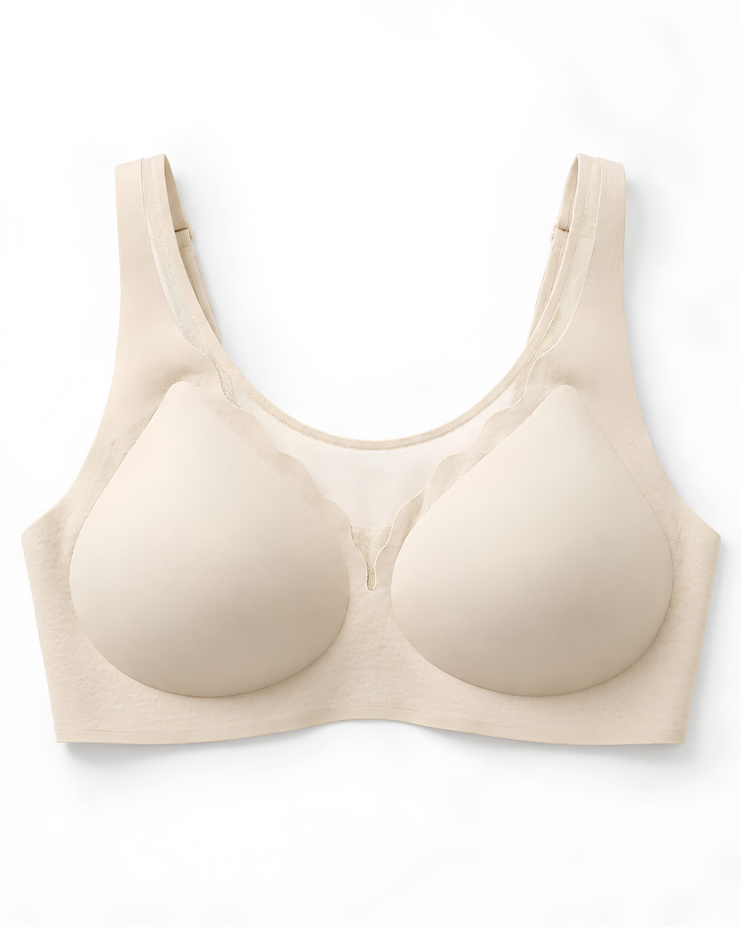 GlowCut Seamless Bra in Beige, SHAPE