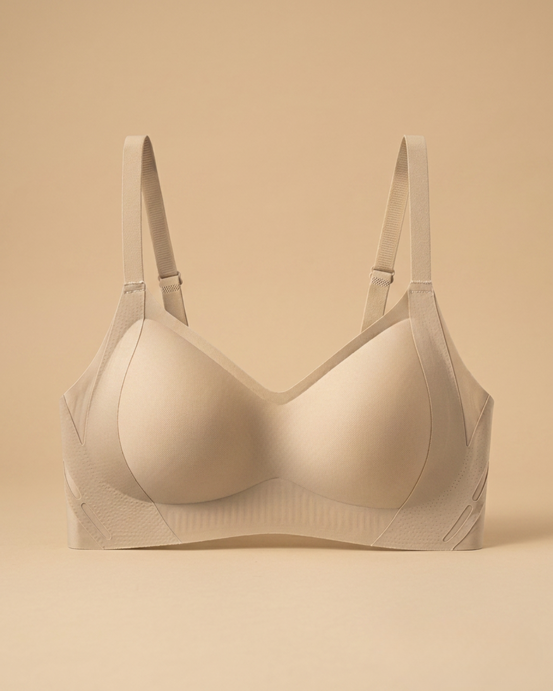Woman wearing Longwear Bra in beige SHAPE