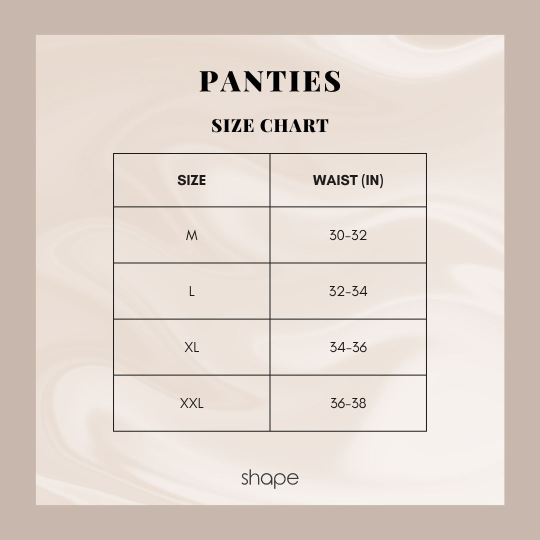 Seamless Panties, detail view — SHAPE Lingerie