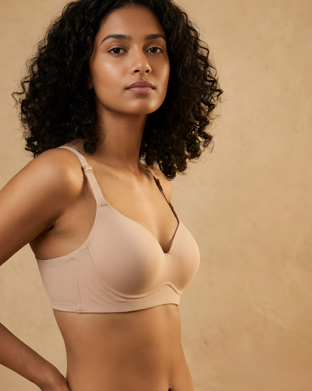 Seamless T-Shirt Bra, detail view — SHAPE Lingerie