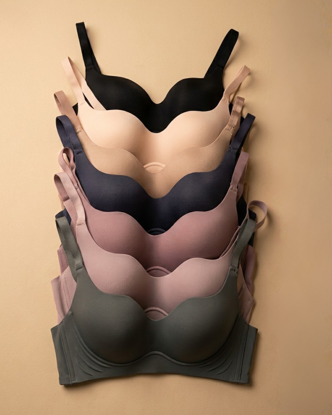 Seamless T-Shirt Bra, detail view — SHAPE Lingerie