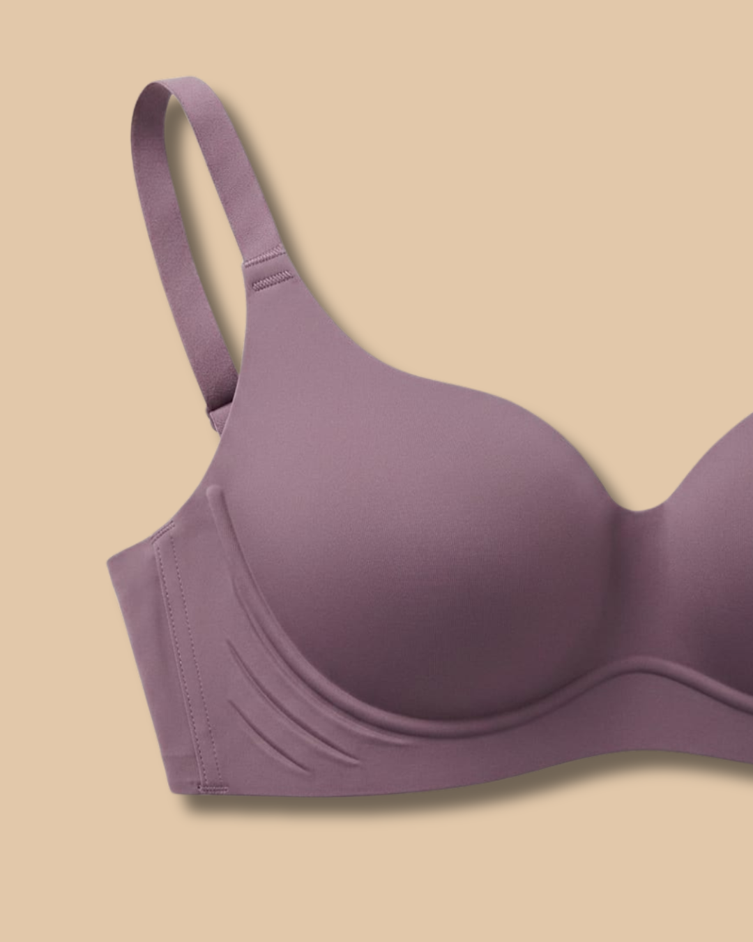 Seamless T-Shirt Bra, detail view — SHAPE Lingerie